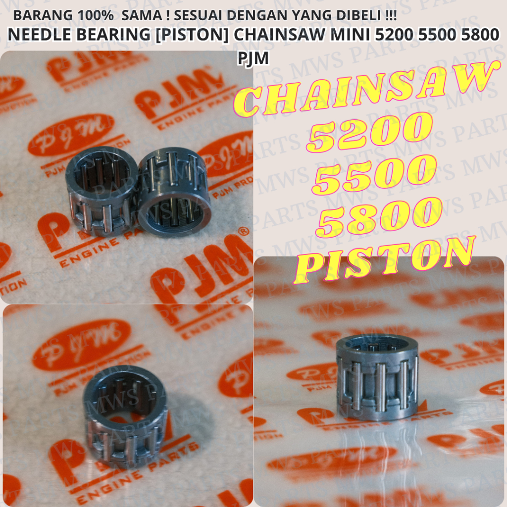 NEEDLE BEARING PISTON LAHAR PISTON LAHAR PESTON LAHAR BAMBU LAHER PISTON BEARING PESTON MESIN CHAINS