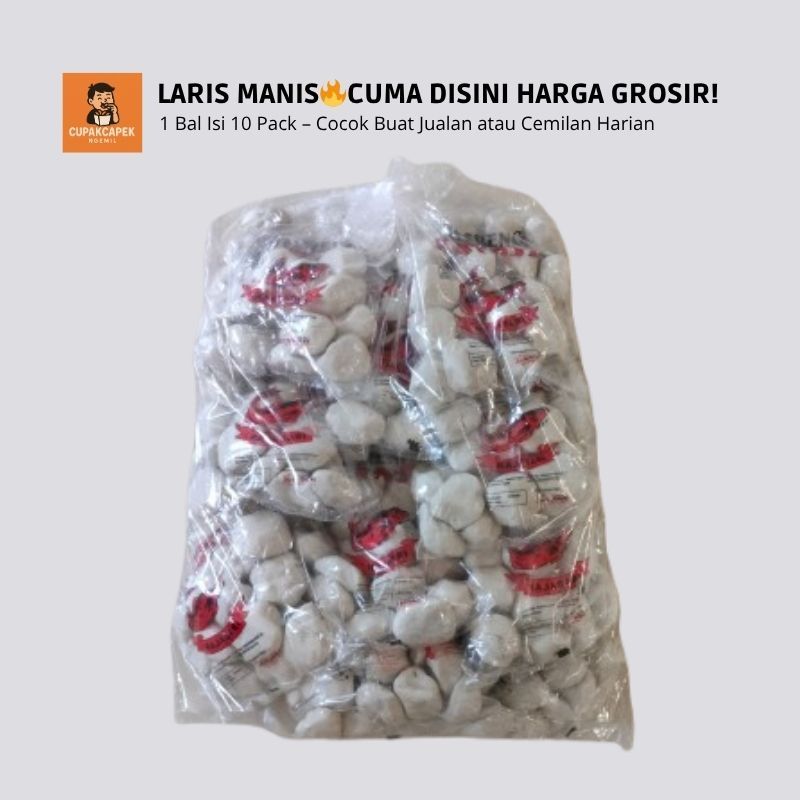 

Basreng KATAJI Mentah 1 Bal – Isi Banyak, Untung Gede Buat Reseller