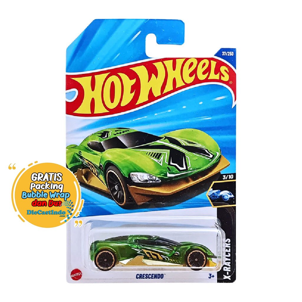 Hot Wheels / HotWheels Lot K 2025 Crescendo Hijau