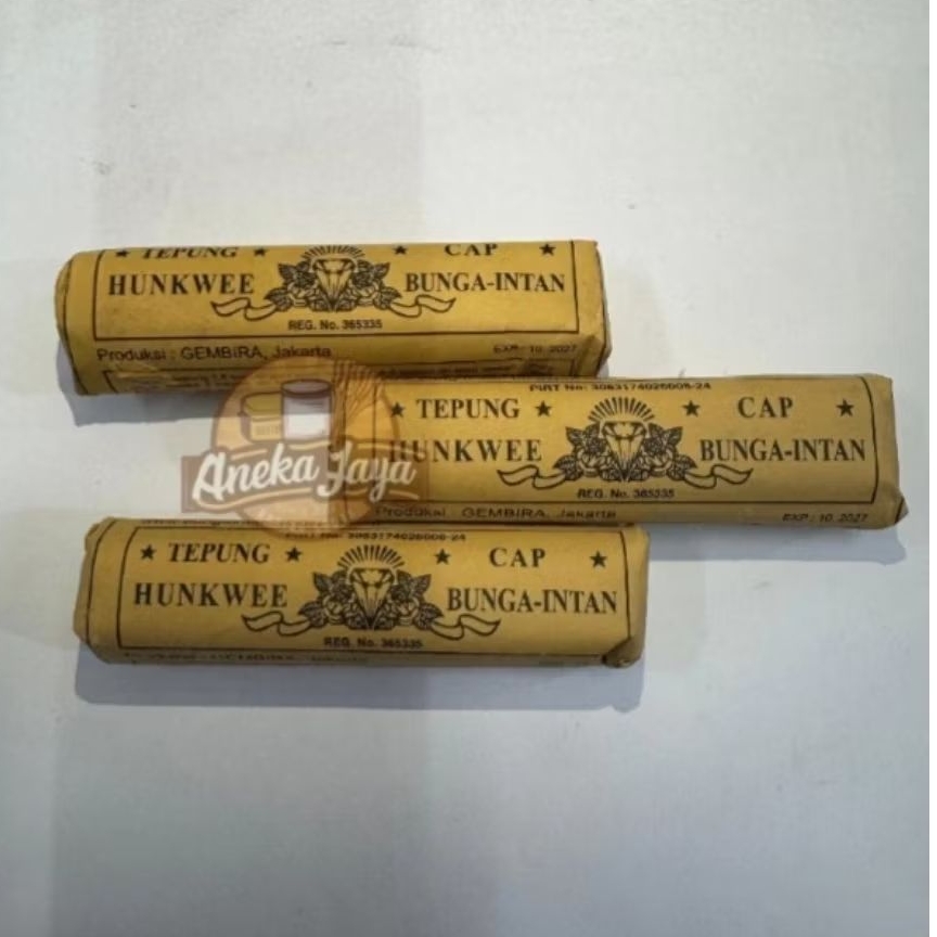 

TEPUNG HUNKWEE CAP BUNGA INTAN 100 GR