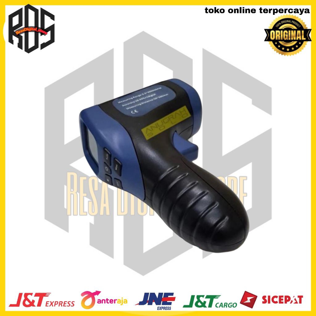 Digital Tachometer Laser Non Contact Tachometer RPM Meter Digital
