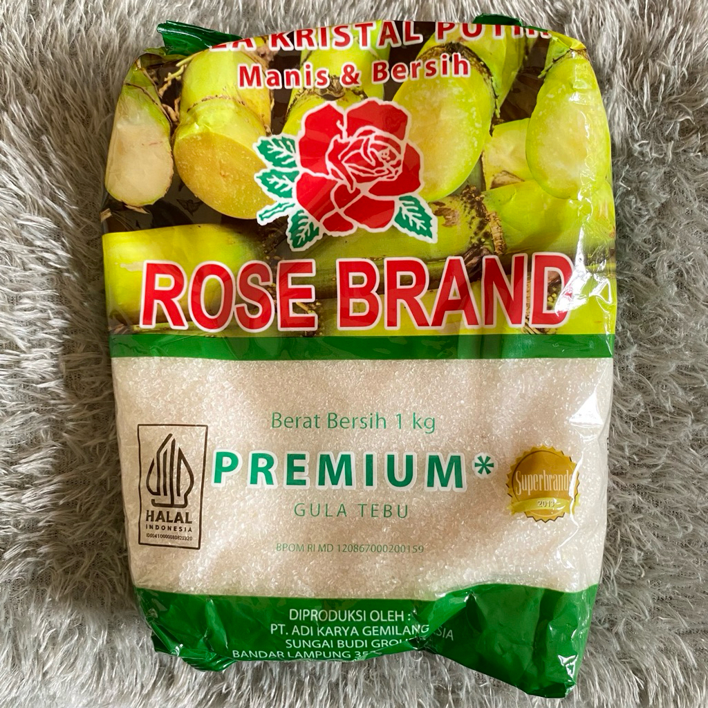 

ROSEBRAND Gula Pasir Hijau - 1 Kg