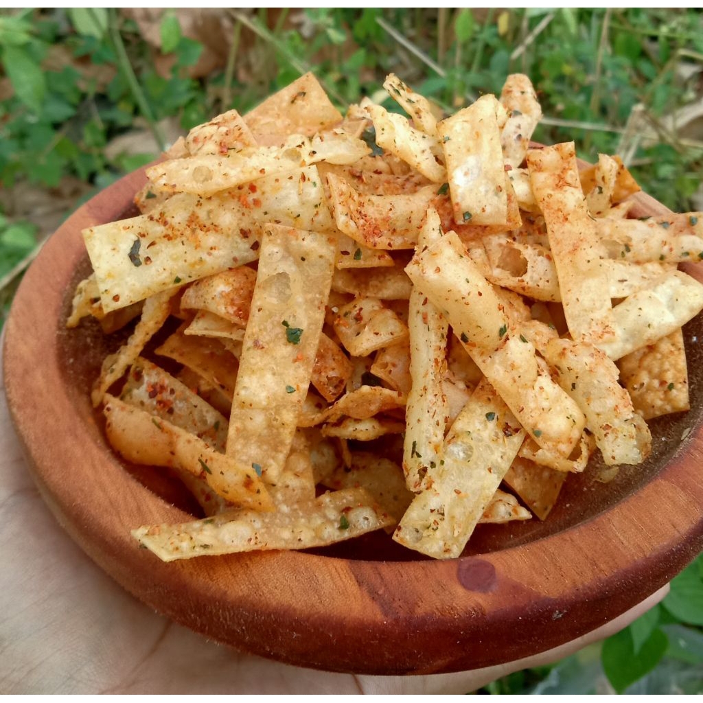 

Pangsit goreng pedas daun jeruk pngsit goreng gurih|pangsit oreng pedas viral