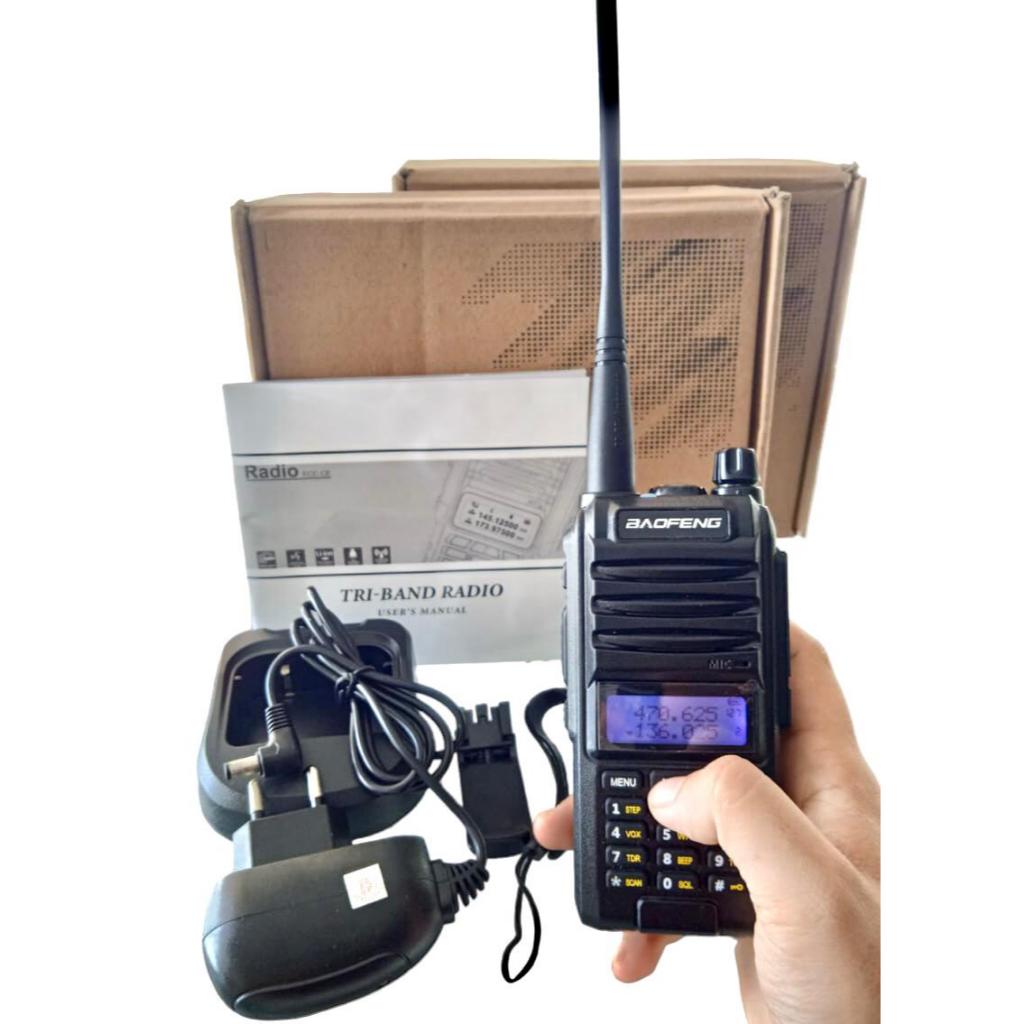 RADIO HT TRI BAND GENGGAM BAOFENG A58S WATERPROOF