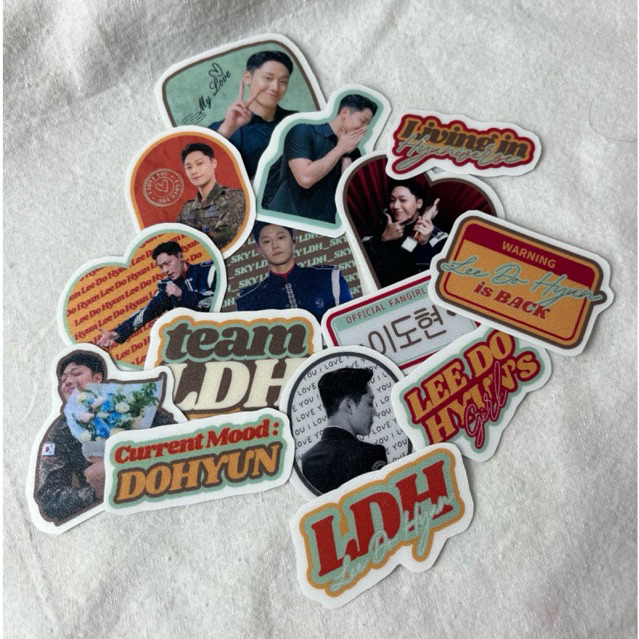 

[soaerine.things] LDH Sticker Pack - Lee Do Hyun Military Discharge Collection