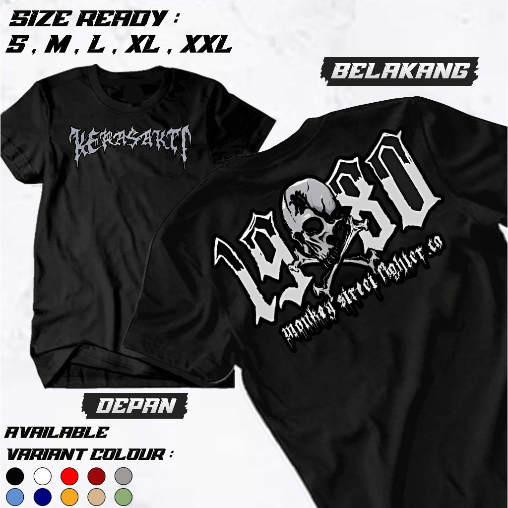 mmmkaos - KAOS DAN TS HODIE IKSPI kera sakti ORIGINAL 1980 ikspi kera sakti - Kaos Distro Premium - 