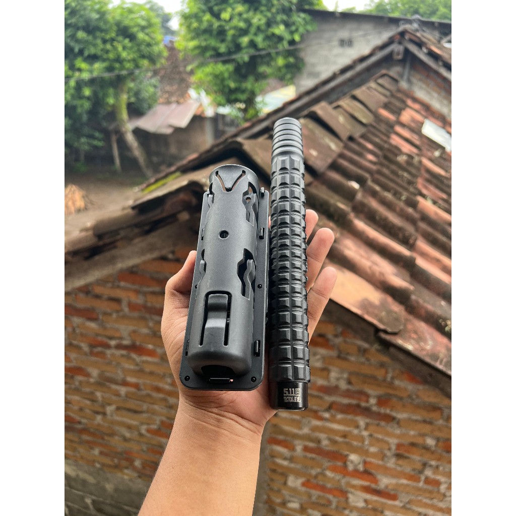 TERLARIS Stick Holster Baton /Holster Baton Stick / Sarung Baton termurah besi terbaru tactical otom