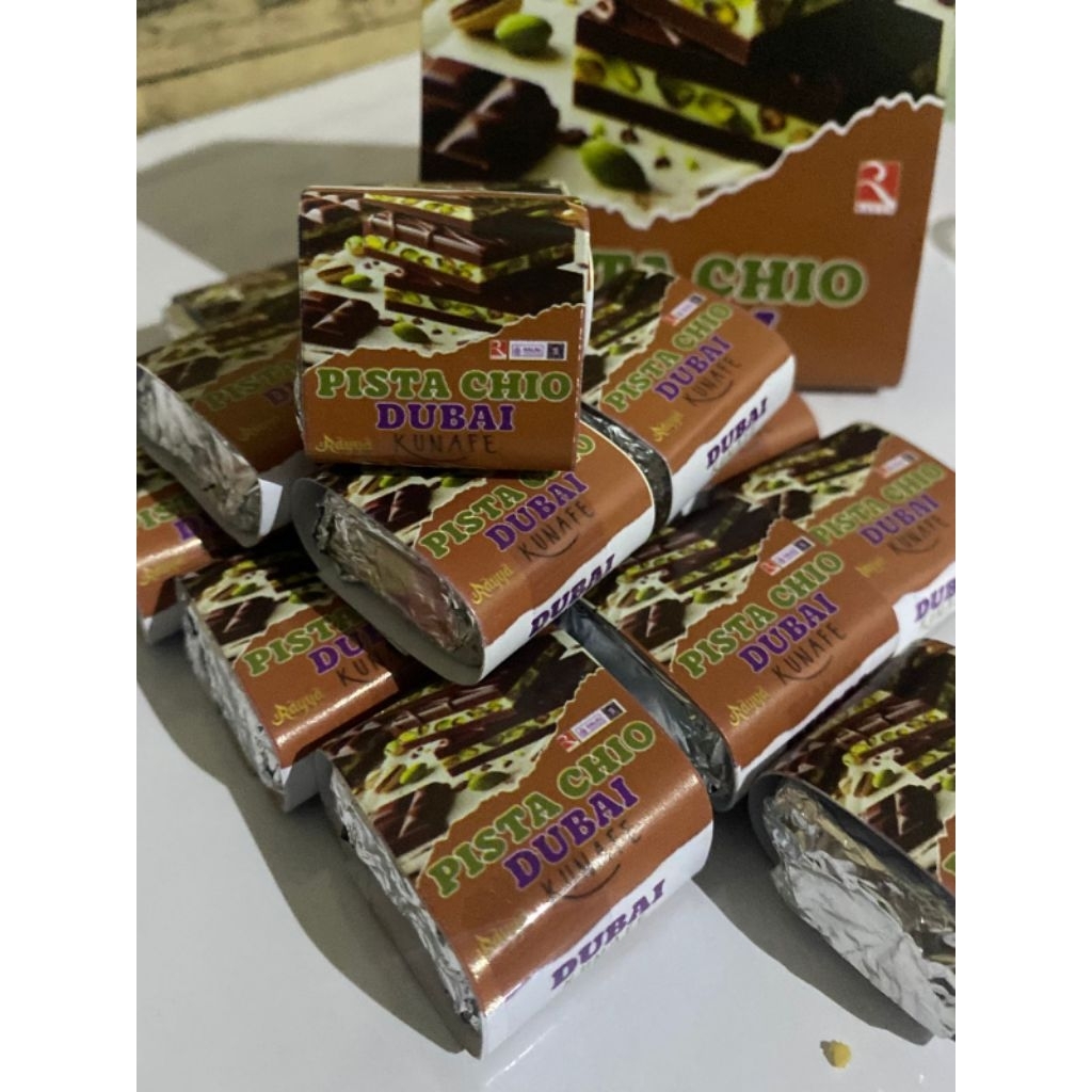 

SUPER MINI COKLAT DUBAI KUNAFE TANPA NUT