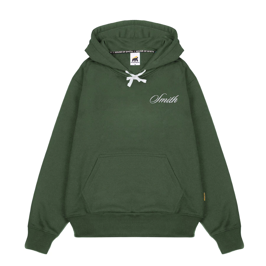 House of Smith TSM Sweater Hoodie Pria - Letter Smith Hoodie Army