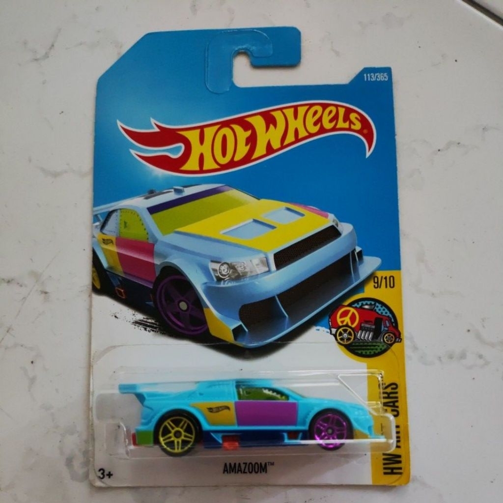 Hotwheels HW Art Cars Amazoom Biru
