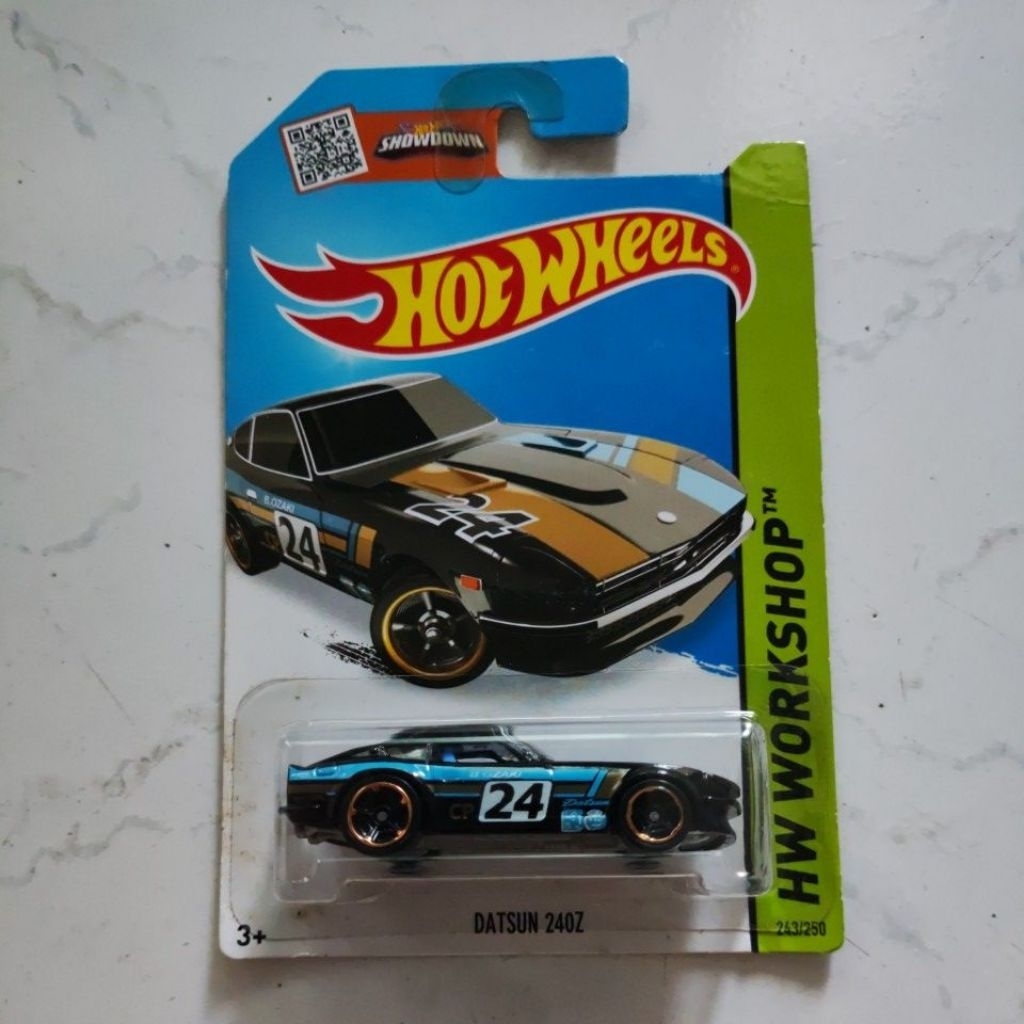 Hotwheels HW Workshop Datsun 240Z Hitam