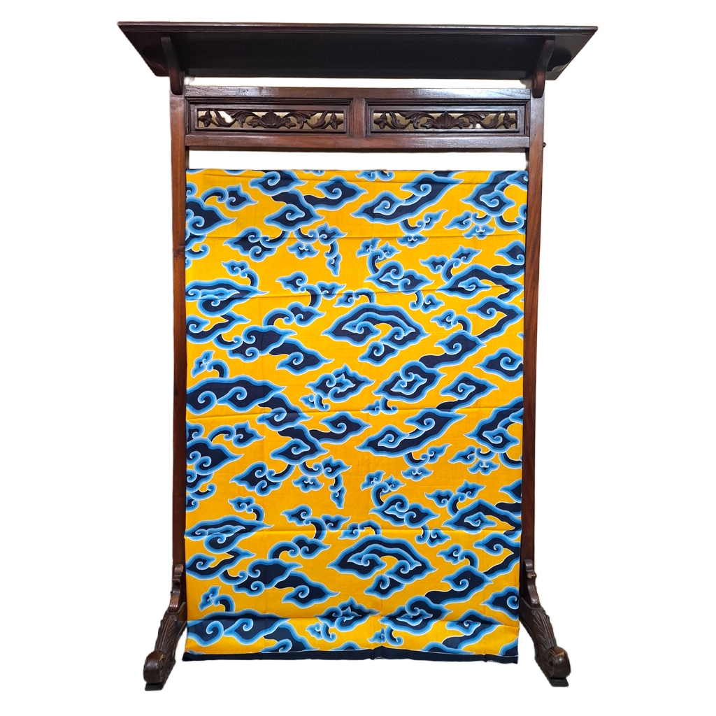 BATIK SALMA Kain Batik Motif Mega Mendung Khas Trusmi Cirebon Bahan Katun Premium Jarik Panjang Mega