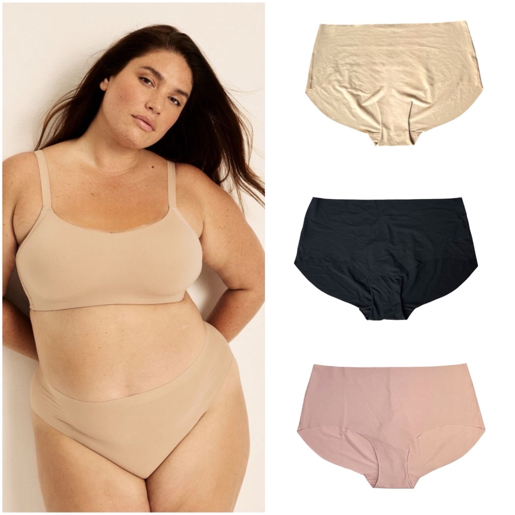 [Minne] Maurices Celana Dalam Midi Seamless Wanita Reguler & Plus Size