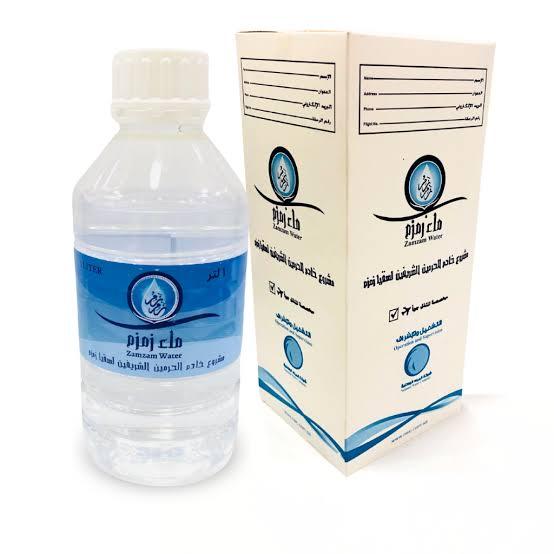 

Air Zamzam 1liter Asli Original 100% / Air Zamzam Asli 100%