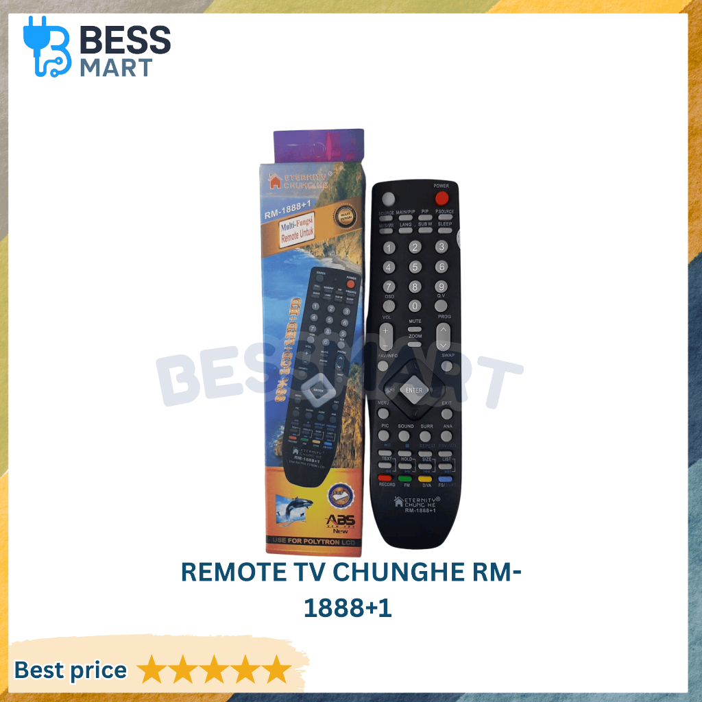 Remote TV Chunghe Rm-1888+1 (PCS)