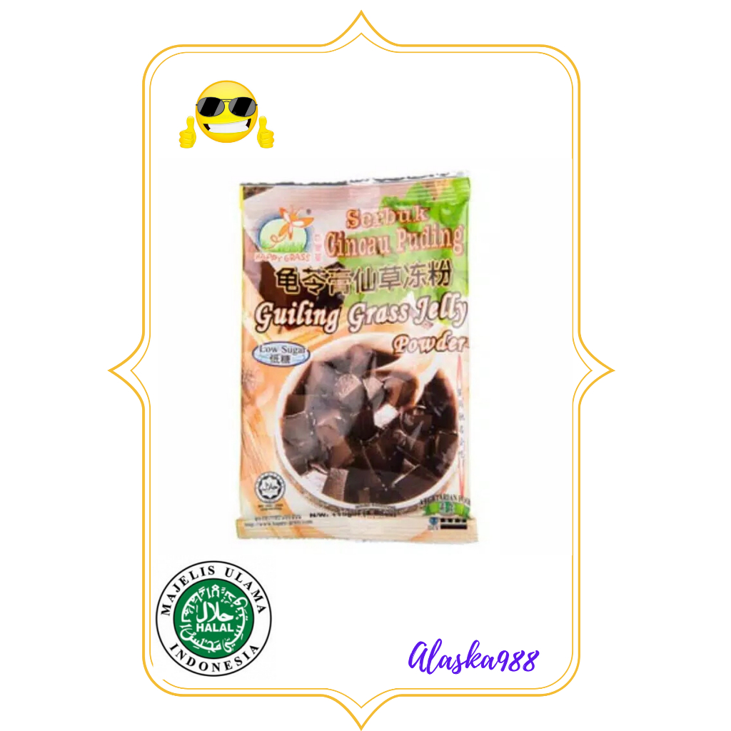 

Happy Grass Guiling Cincau Hitam Powder