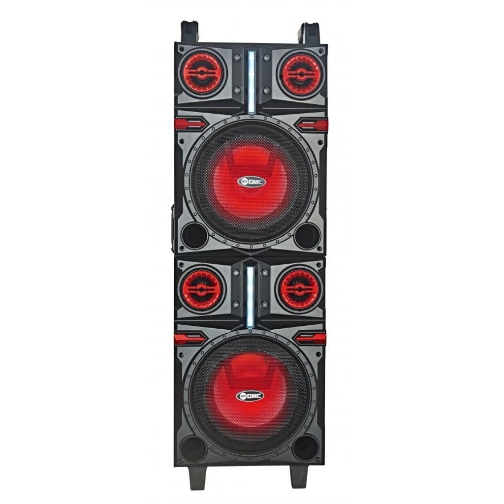Speaker Bluetooth Portable GMC 897X | 2 x 8 inch Woofer