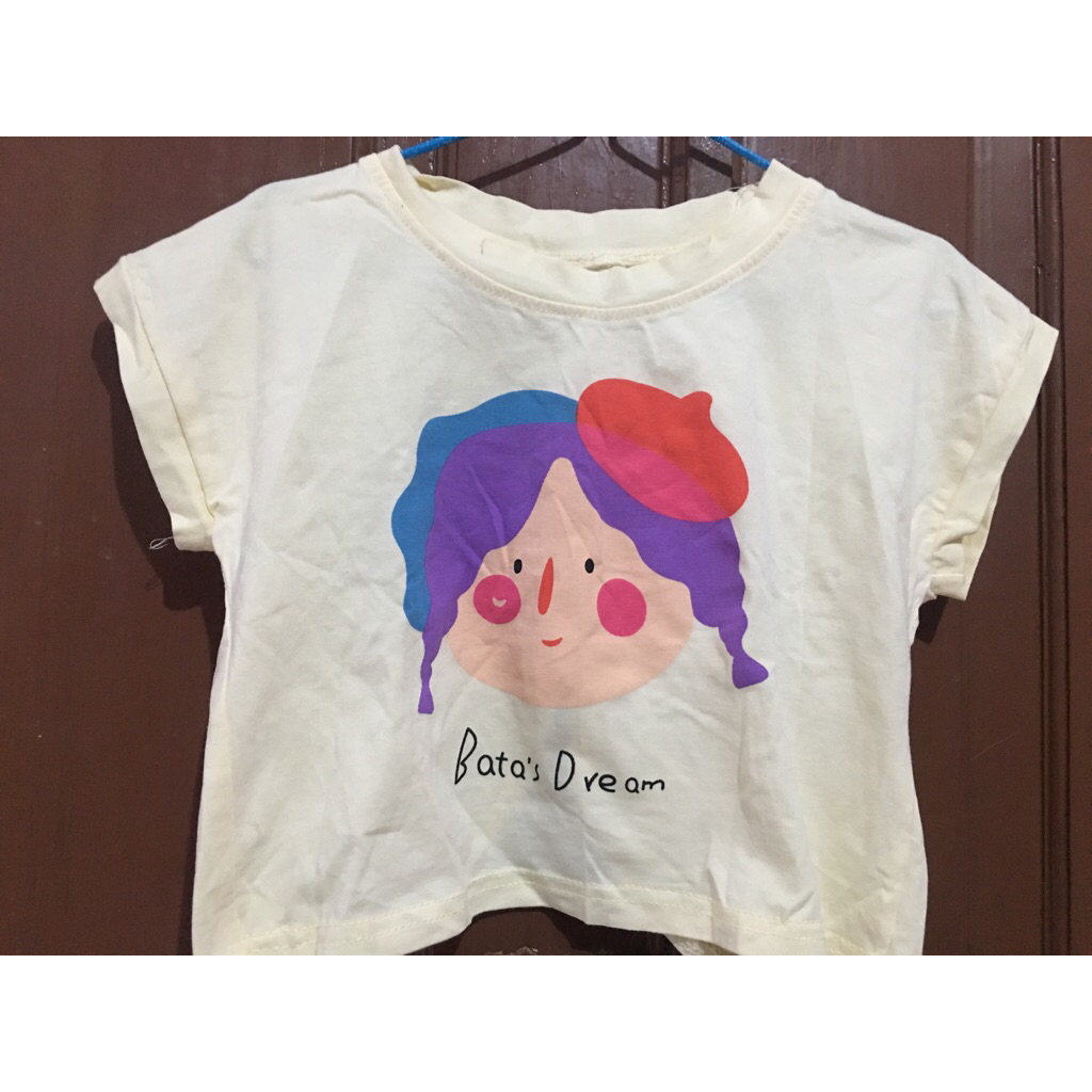 Preloved-Setelan Rok Anak Perempuan / Cewek Pita