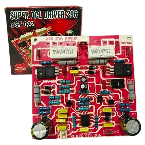 Kit Super Driver OCL 296 DSY 022 600-1500W PCB Fiber Power Amplifier CT 35 - 80V High Quality
