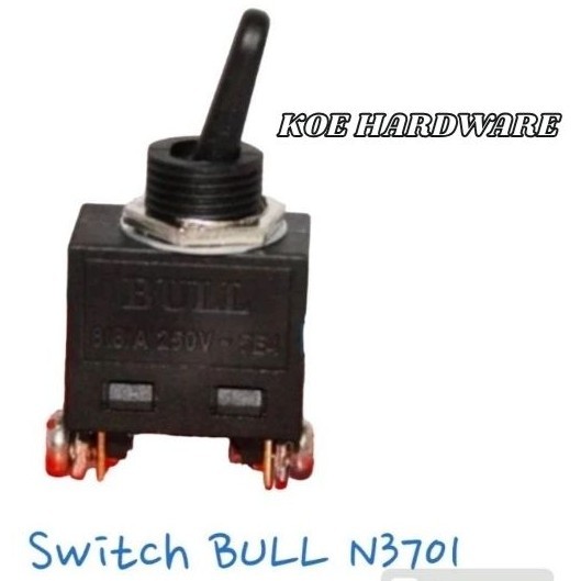 KoeHardware - Switch Trimmer BULL N3701/Saklar Mesin Profil N 3701 BULL