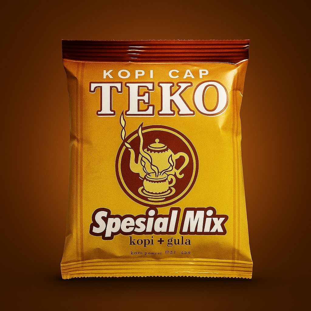 

Kopi cap teko spesial mix 1pack isi 20sachet
