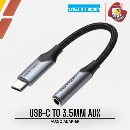 Vention Kabel USB-C Male to 3.5mm Female AUX Audio Adapter - BGMHA