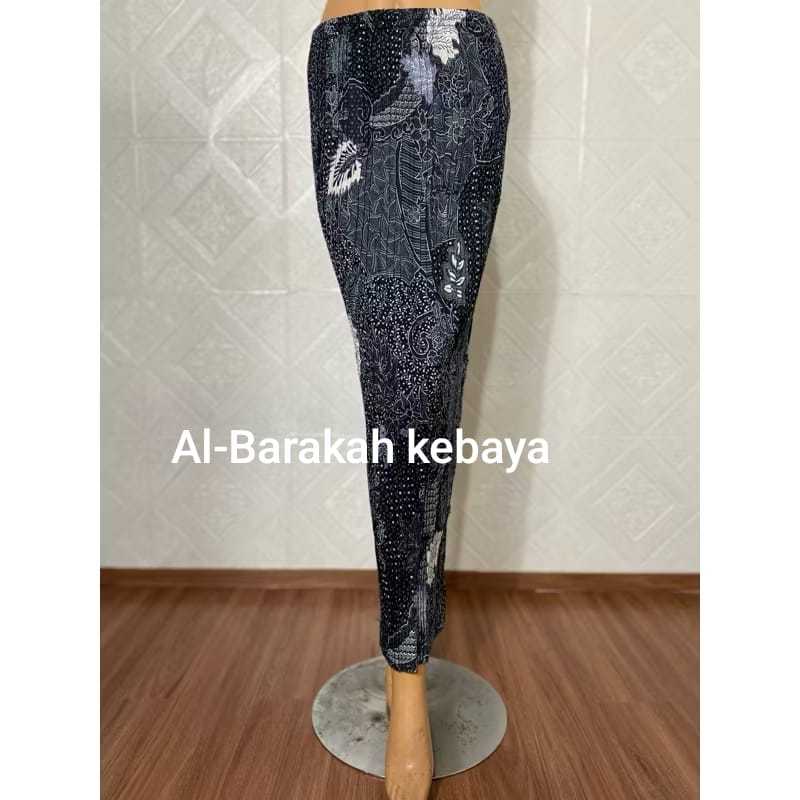 ROK BATIK PLISKET JUMBO ROK KEBAYA MODERN | ROK PESTA KONDANGAN | ROK WISUDA | BATIK MOTIF AUREL ABU