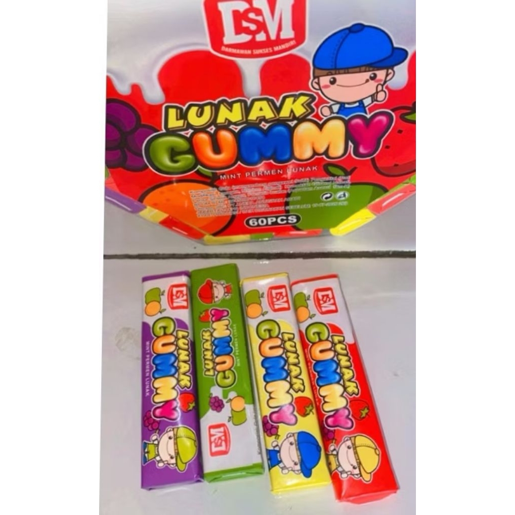 

Mint Permen Lunak Gummy