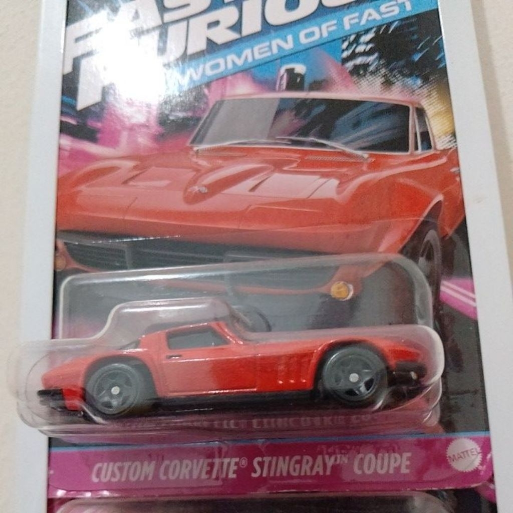 hotwheels fast and furious, women of fast, Custom Corvette
