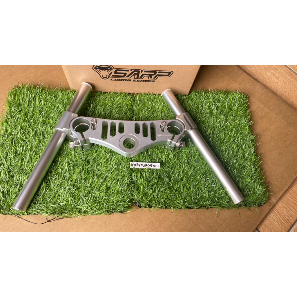 Triple Clamp SARP Segitiga Atas Suzuki GSX R 150 Handle Bar Upper Original SARP SGP SGA
