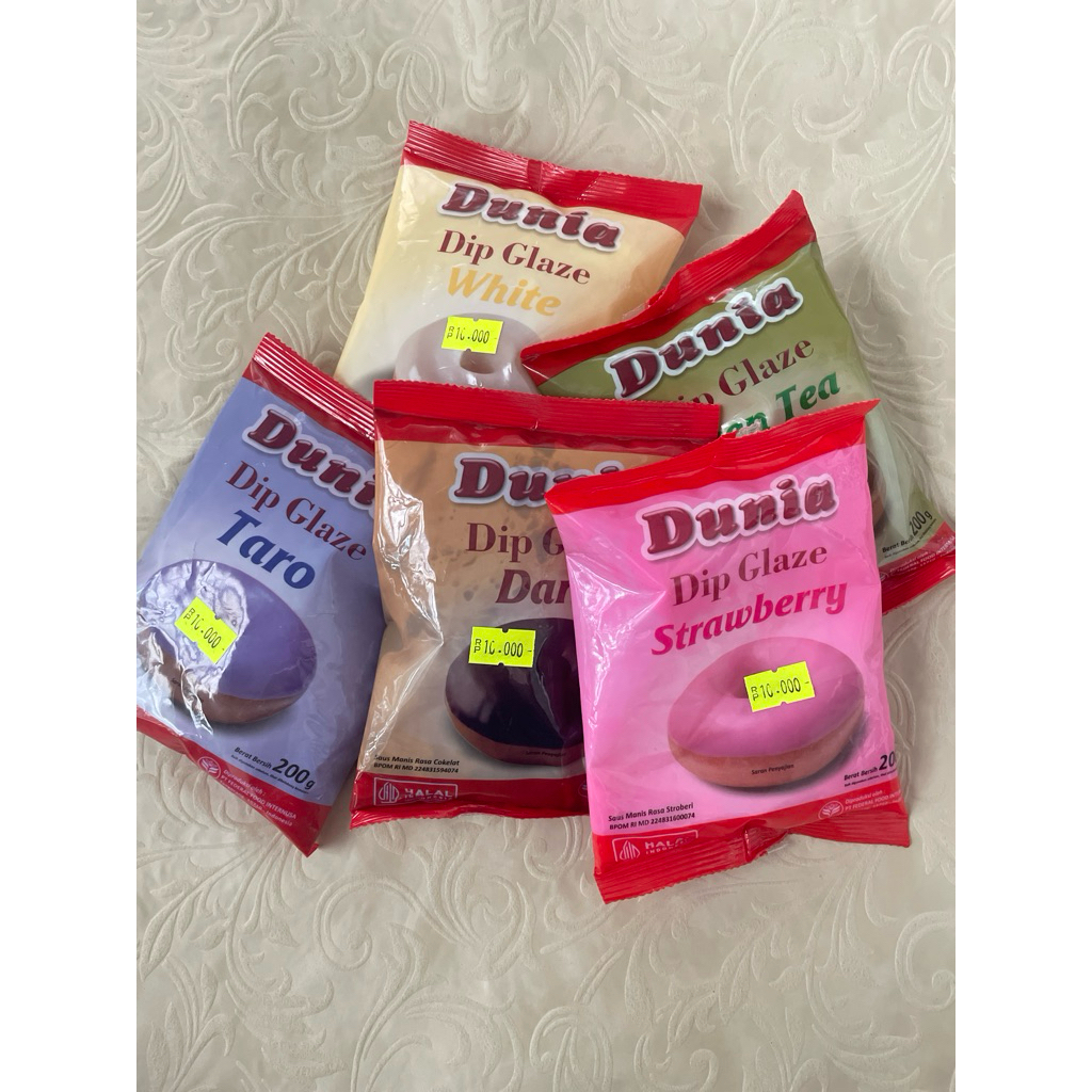 

Dip Glaze merk dunia