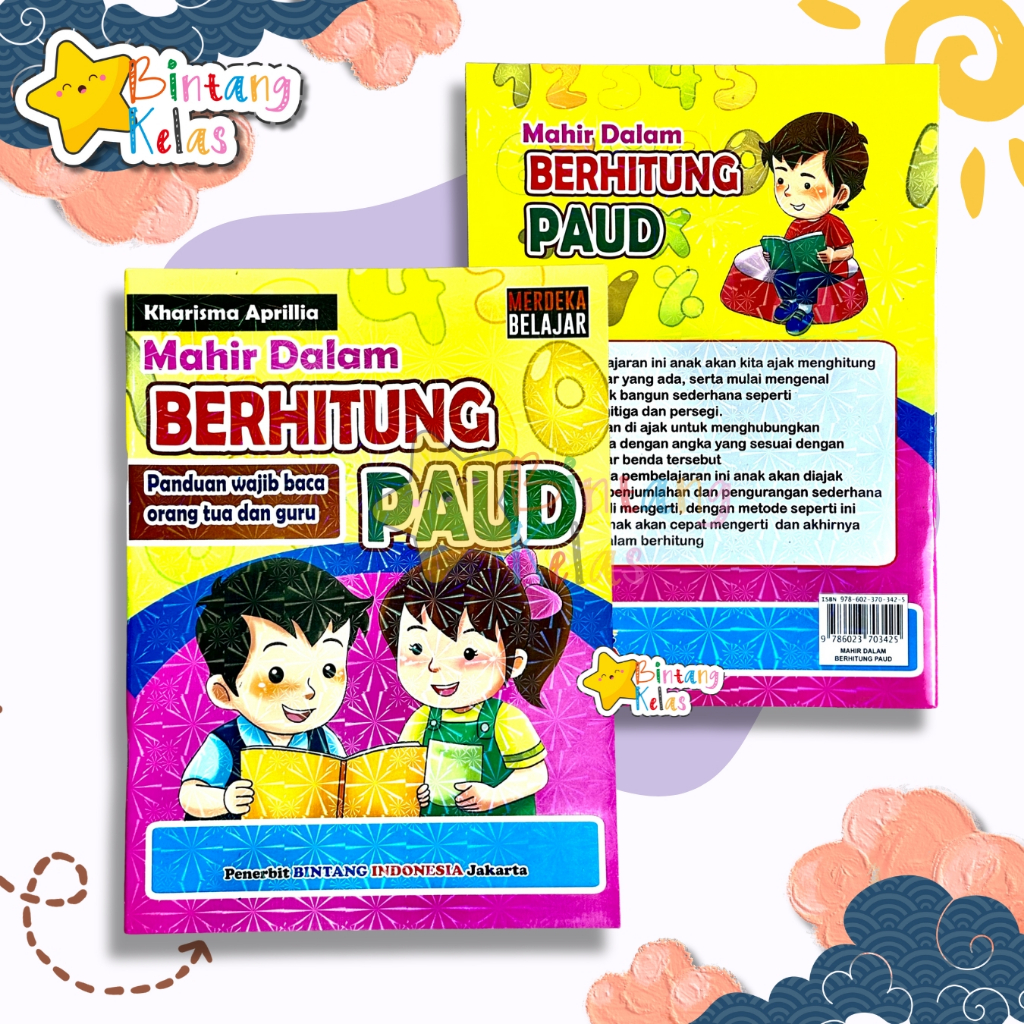 Buku Anak Mahir Berhitung untuk PAUD dan TK Kurikulum Merdeka