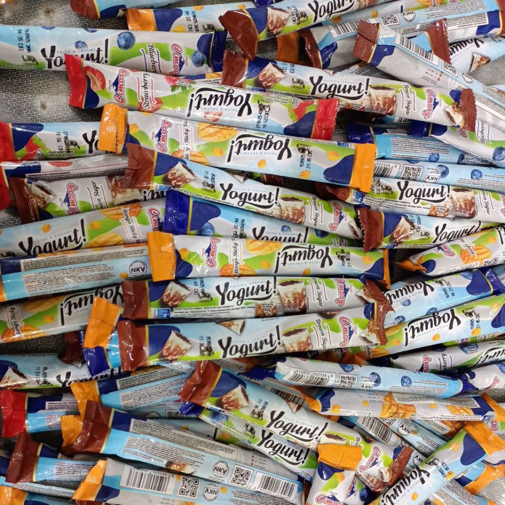 

Cimory yogurt stik exp bulan 8-9 2025, farian Brown sugar, stroberi, blueberry,mango (tergantung Farian yg ready)