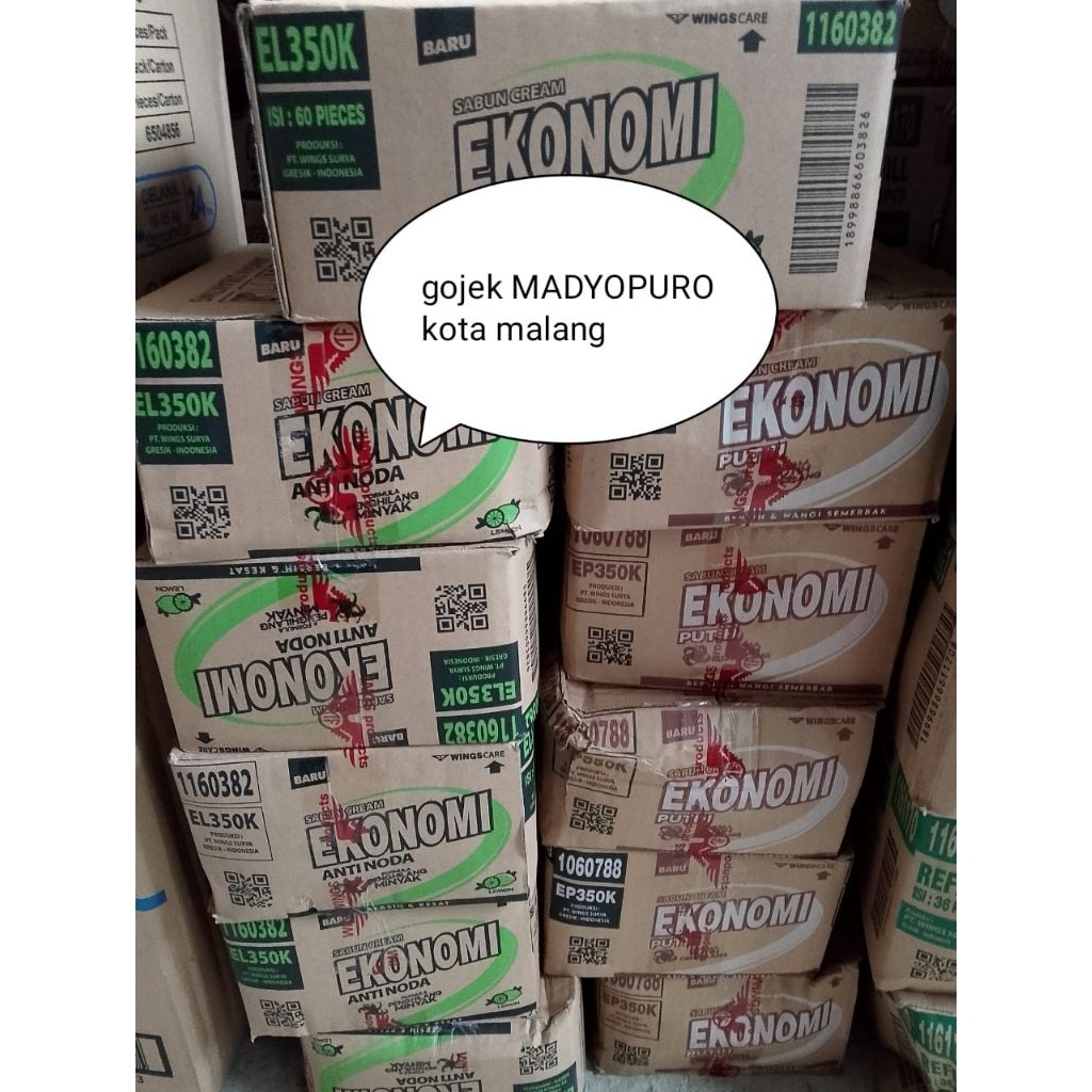 EKONOMI COLEK 1000 (60BIJI)  2000 isi (30Biji) SPX 1 co 1 dus