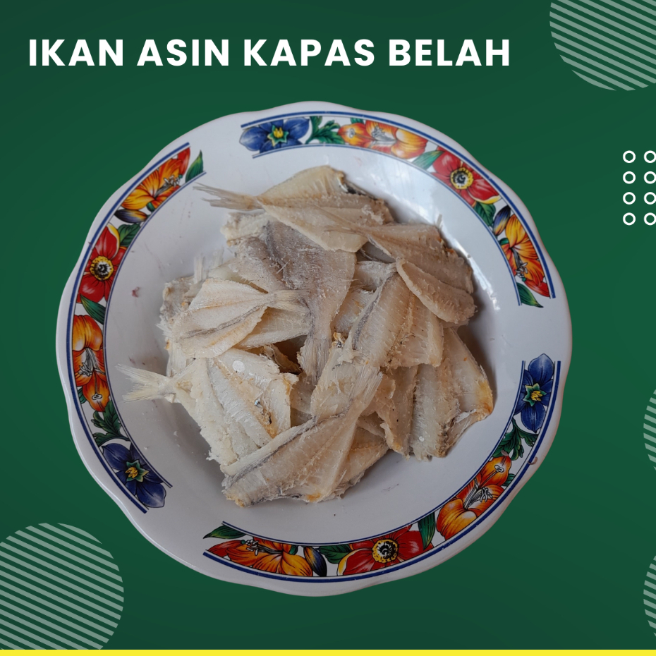 

IKAN ASIN KAPAS BELAH