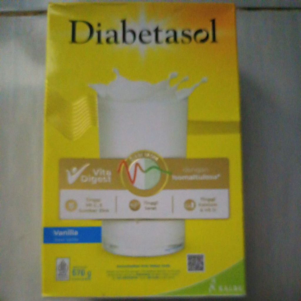 

Susu Diabetasol expired November 2025