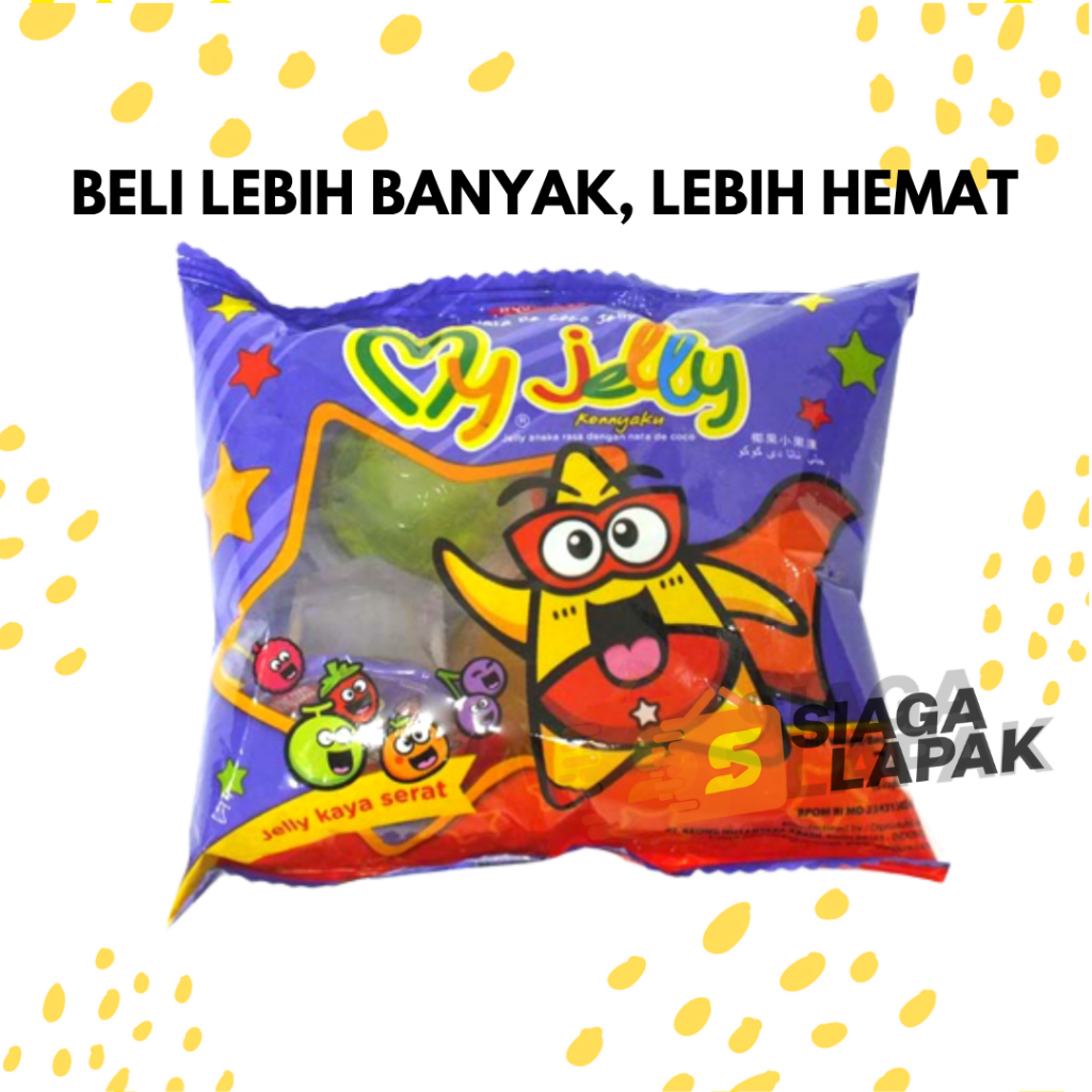 

My Jelly 70gr Mini ECERAN 1 PCS Jeli Nata De CocoWong Coco [BELI BANYAK LEBIH MURAH]