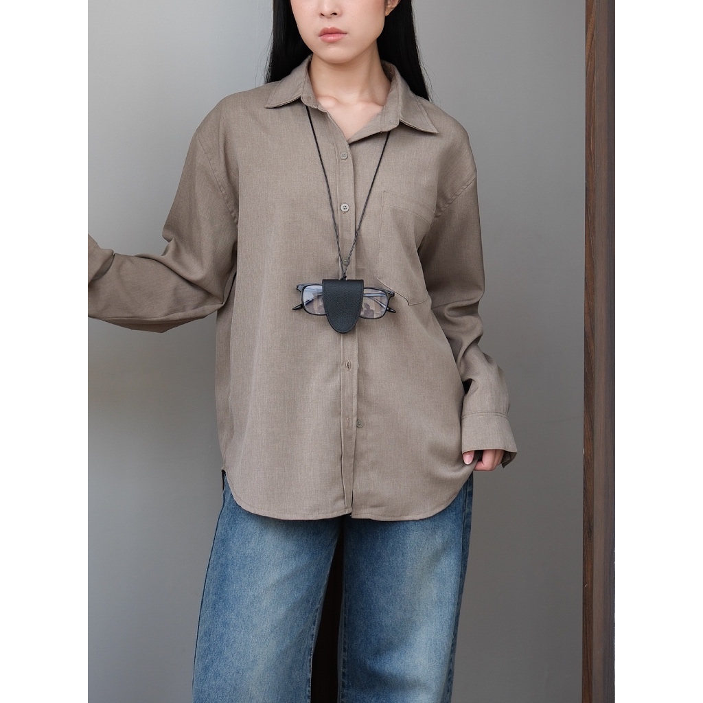 HULM - Conor Semiwool Shirt | Kemeja Semiwool Wanita