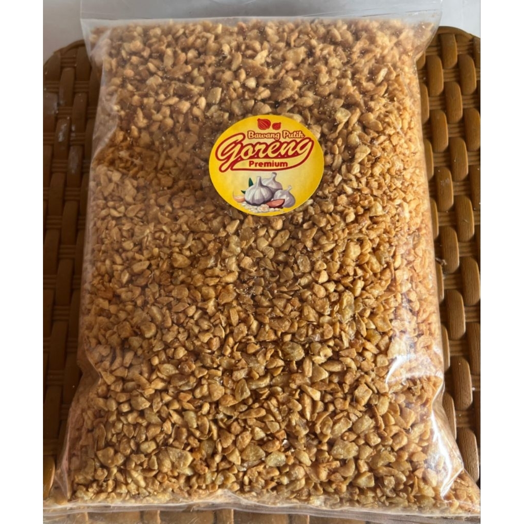 

Bawang Putih Cincang Goreng Premium/Asli Tanpa Campuran Wangi Dan Renyah