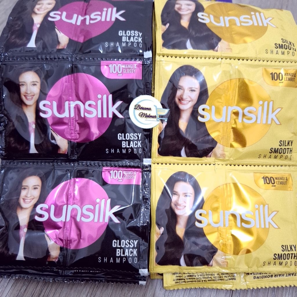 Sunsilk shampo sachet BLACK / SMOOTH / HIJAB / Antiketombe (12pcs)