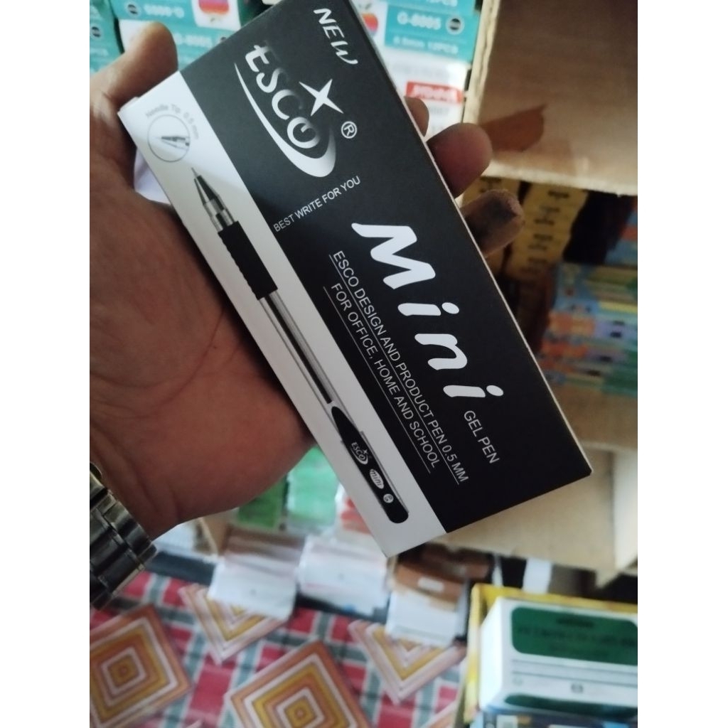 

(1pack 12pcs) Esco mini Gel Pen 0,5mm