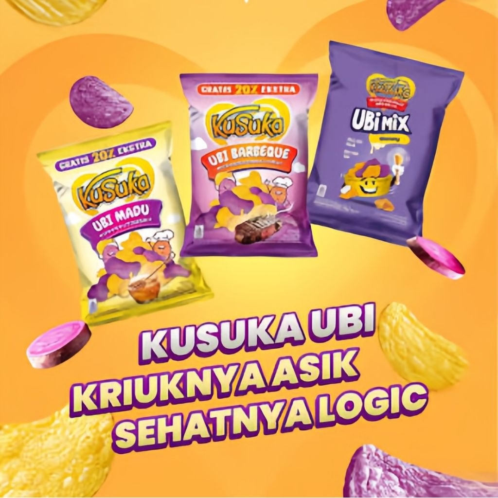 

[Snack] Kusuka Varian Keripik Ubi Ungu