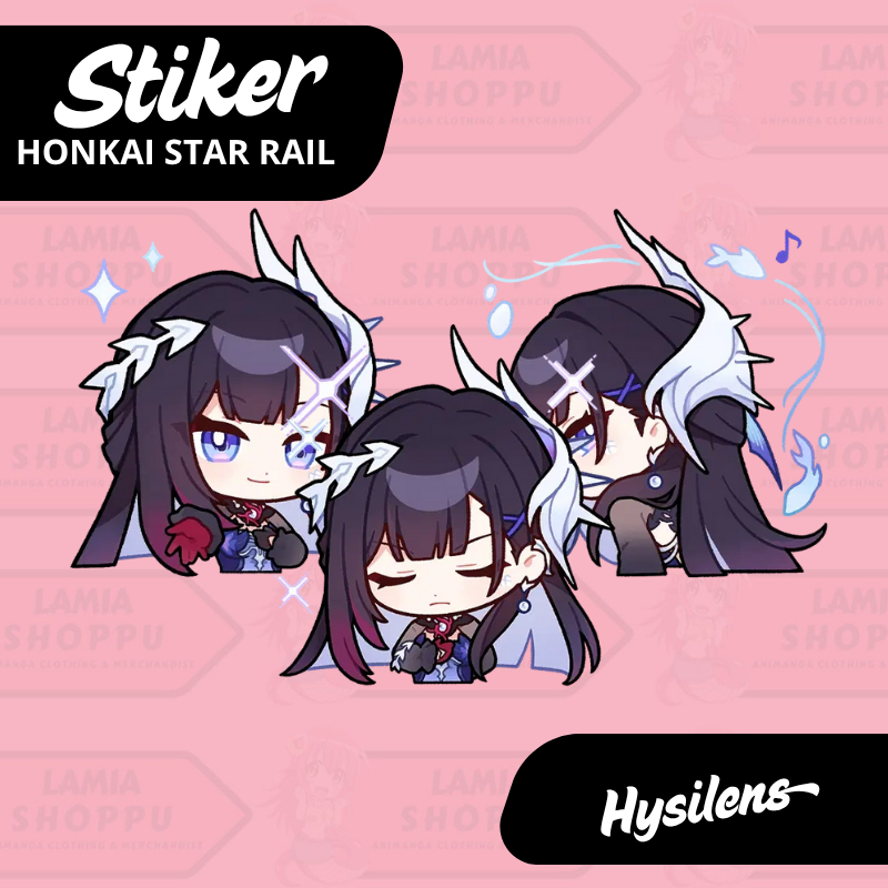 

Stiker Hysilens Honkai Star Rail | Sticker Hysilens HSR | Stiker Vinyl Laptop Anti Air