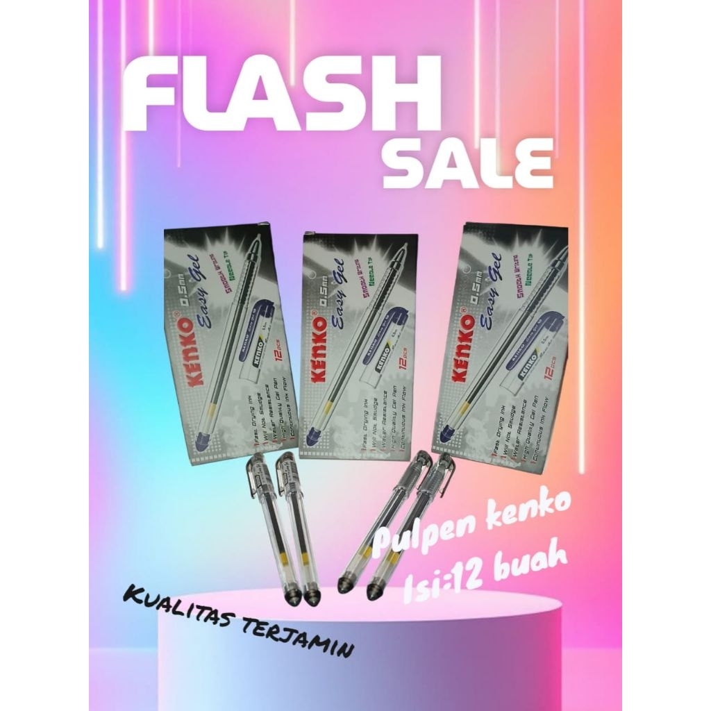 

pulpen kenko gel