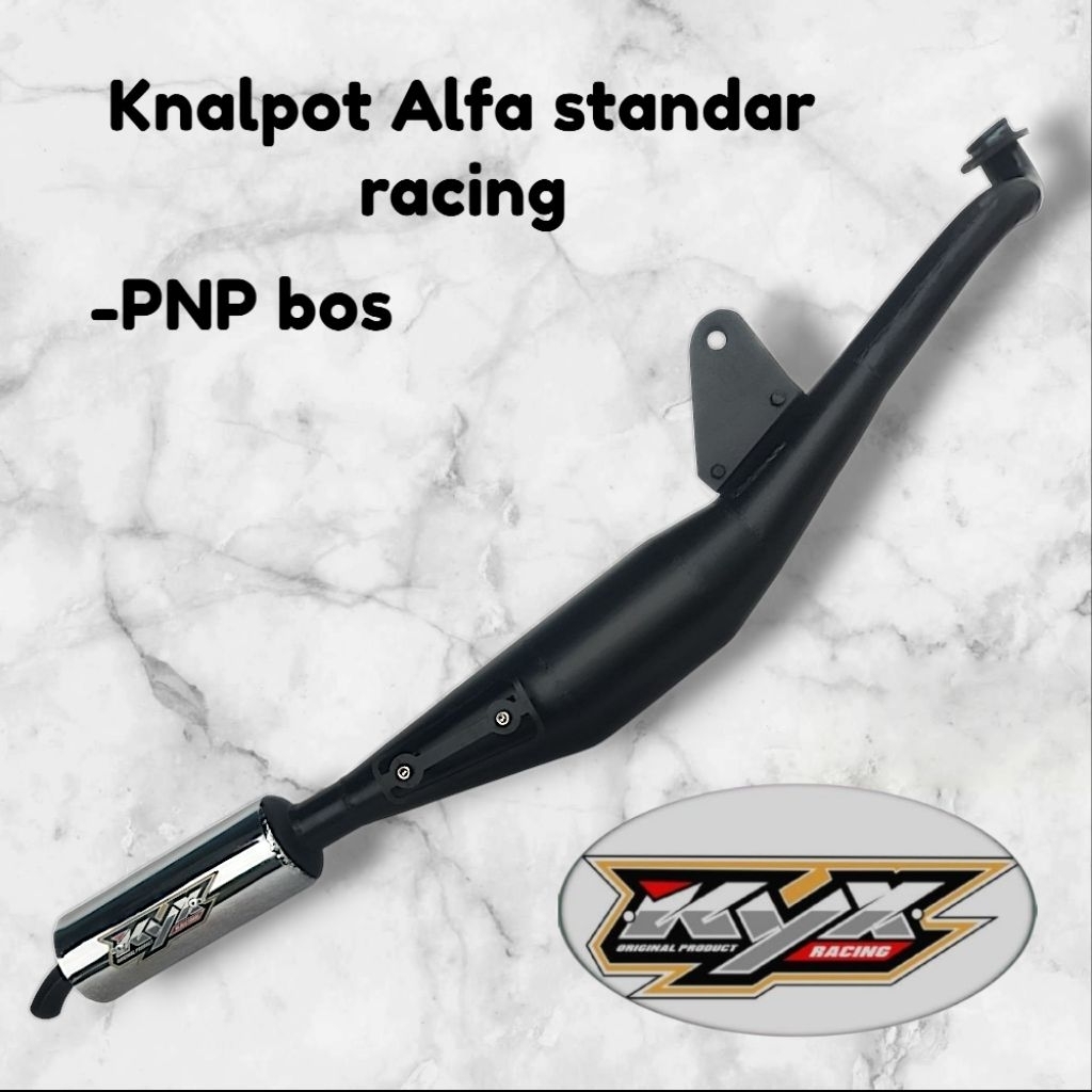 knalpot Alfa standar racing KYX racing
