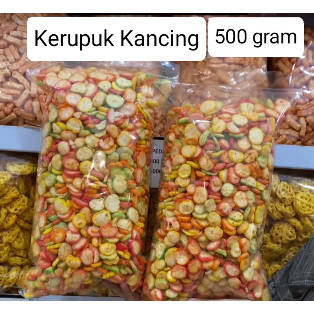 

Kerupuk Kancing 500 gram