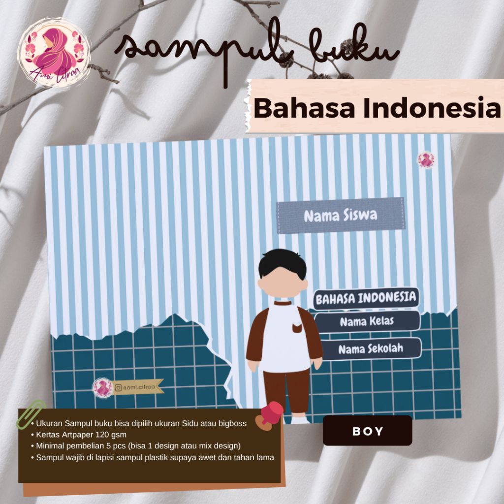 

Sampul buku custom Sidu / Bigboss