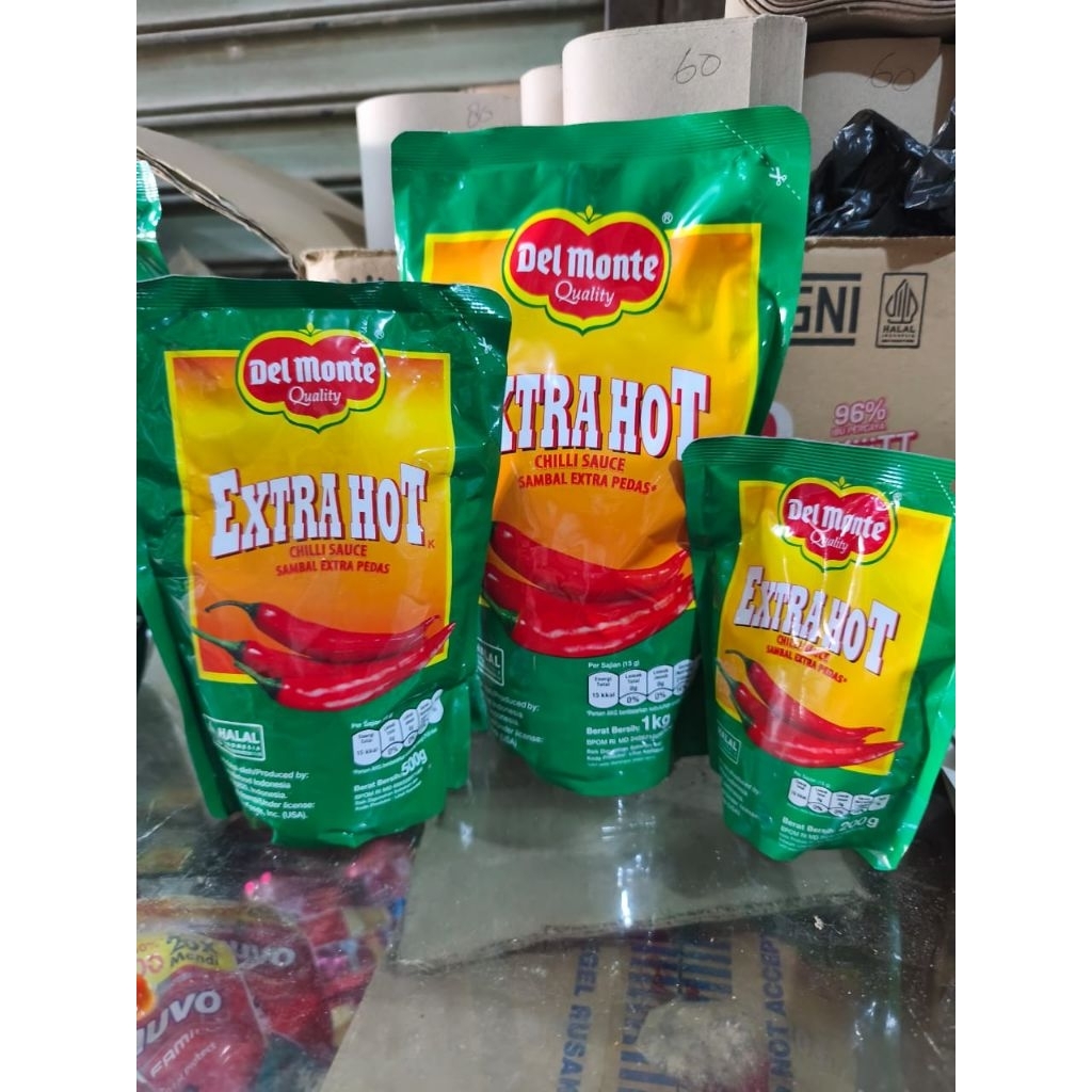 

saos sambal extra hot Del Monte
