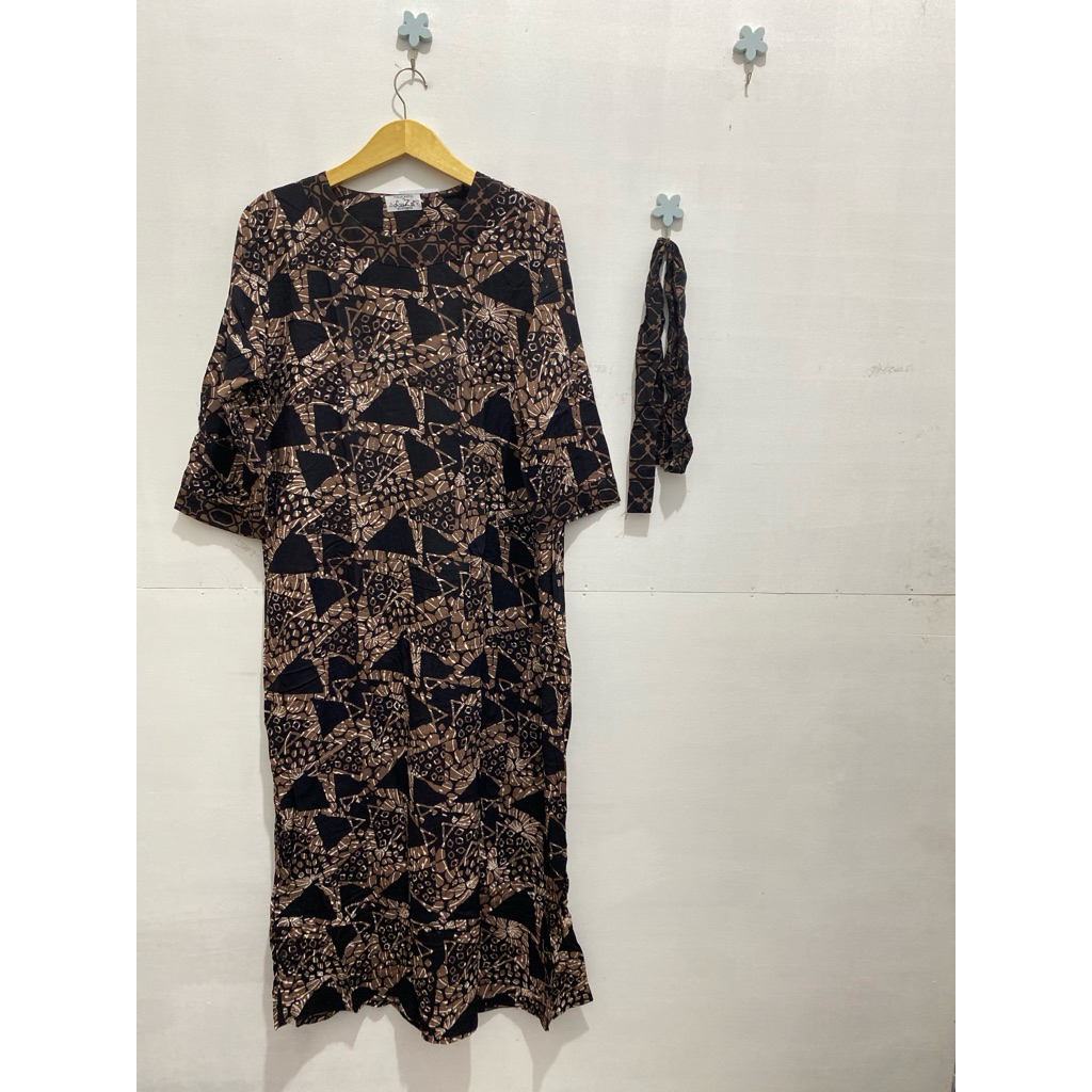 Daster Luza | Longdress| Ld Hany Jumbo T 7/8 By Batik Luza Pekalongan (panjang)