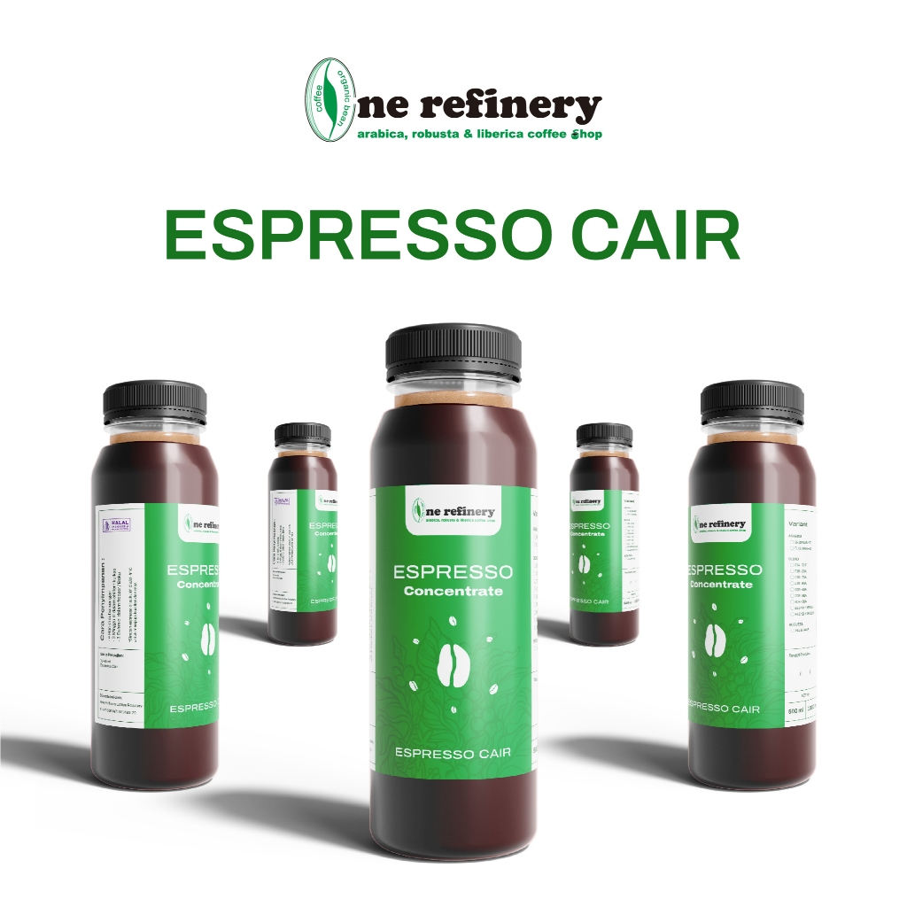 

Espresso Cair - Kopi Konsentrat - House Blend - One Refinery